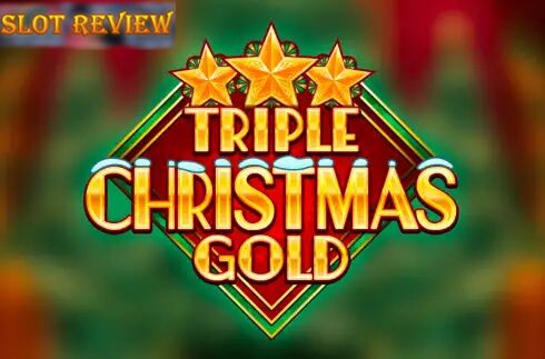 Triple Christmas Gold icon